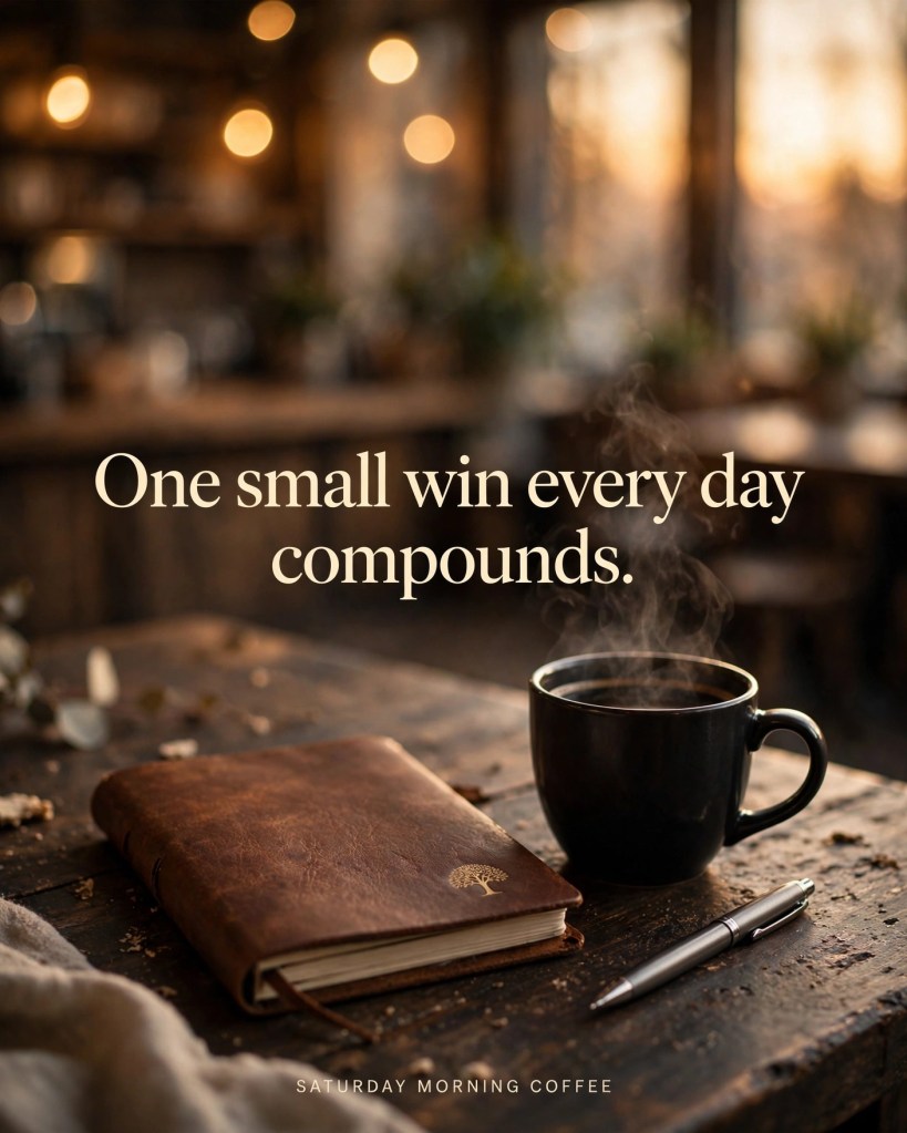 One small win every day compounds.